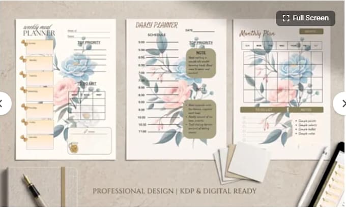 do ebook design low content, journal, lead magnet, canva, workbook design