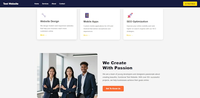 do landing page just for you