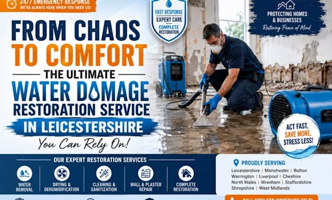 responsive water damage website water manage leads water filtration website