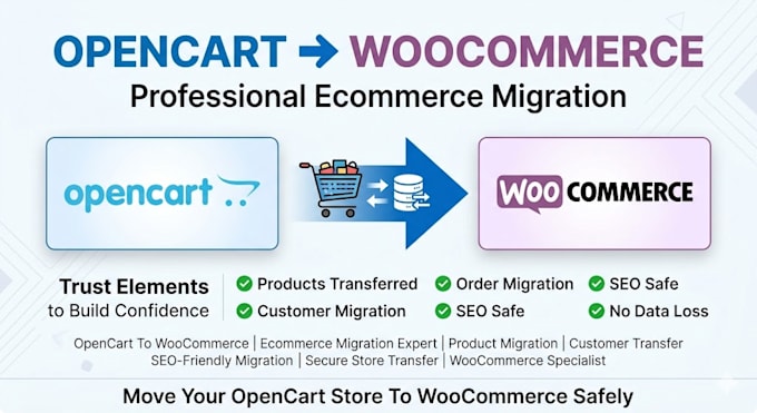 migrate opencart store to woocommerce, opencart to woocommerce migration
