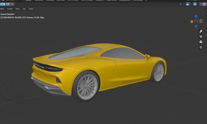 create low poly or realistic 3d car model for unity, unreal engine, mobile game
