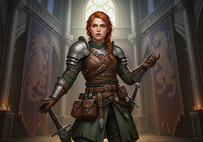 draw awesome illustration with realistic style