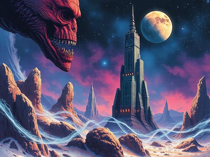 do sci fi illustration and sci fi art