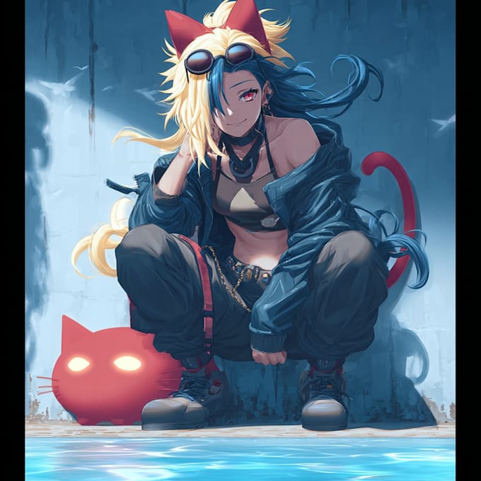 create original anime art from your ideas