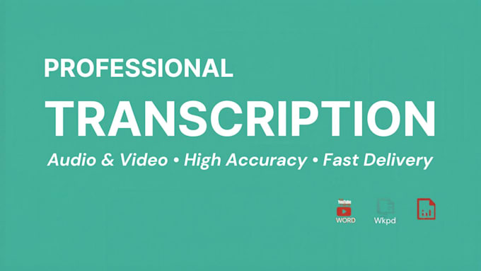 do accurate academic and interview transcription