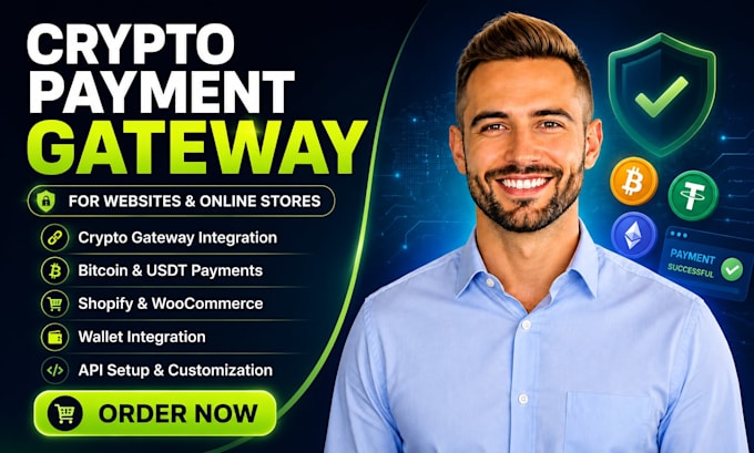 integrate a secure crypto payment gateway into your website