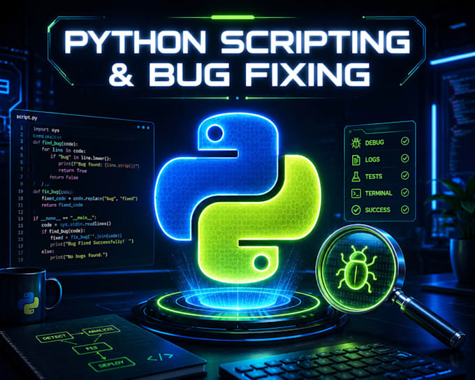write python scripts, automate tasks, and fix bugs