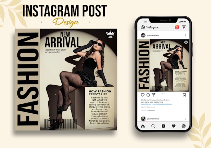 design creative social media posts