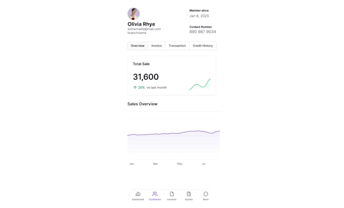 develop a flutter mobile app with backend integration
