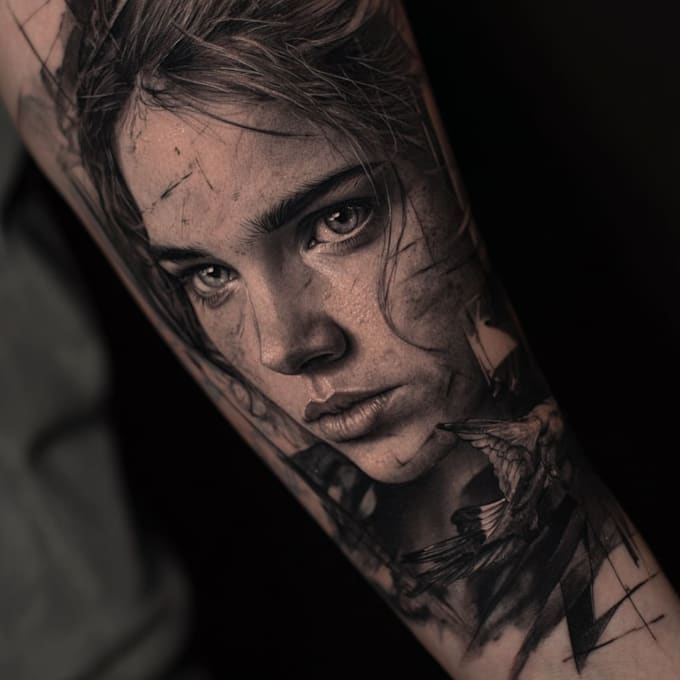design a modern and minimalist tattoo design