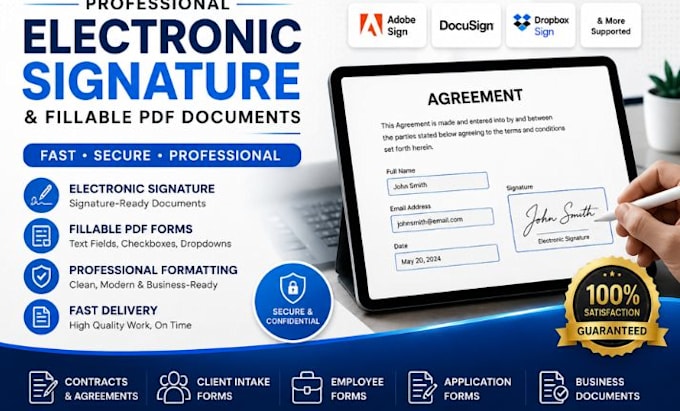 create professional electronic signature