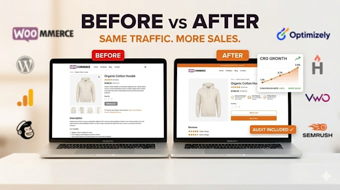 redesign and optimize your woocommerce store for conversions