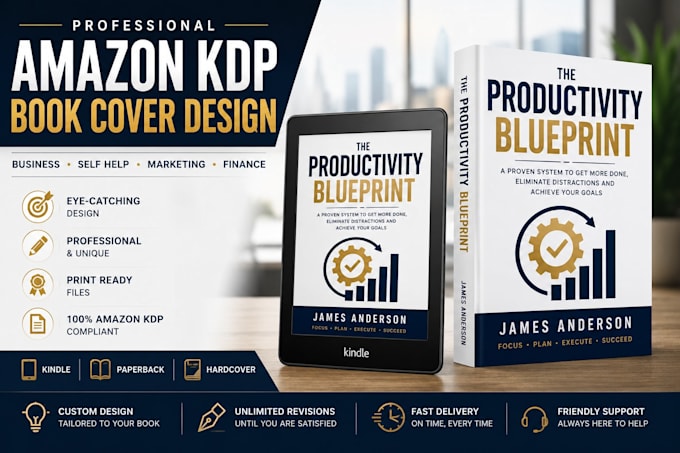 design premium amazon KDP covers