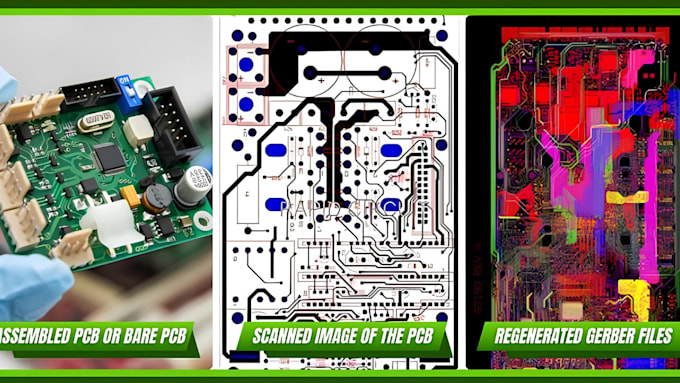 pcb reverse engineering, gerber, bom optimization, dfm, kicad pcb layout review