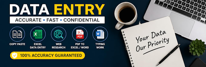 be fast accurate and professional data entry services with client satisfaction
