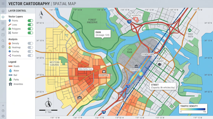 create gis maps, interactive digital maps, spatial maps, location visualization