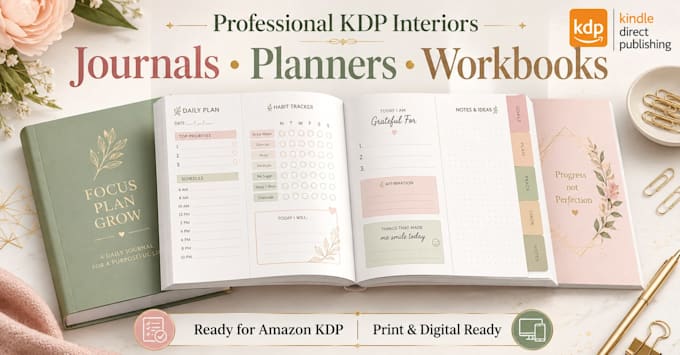 format your journal for amazon KDP
