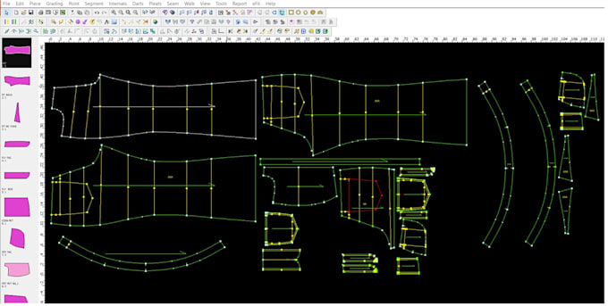 do digital pattern making and grading using tukatech