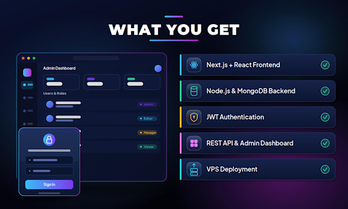 develop a next js saas web app full stack mernt development
