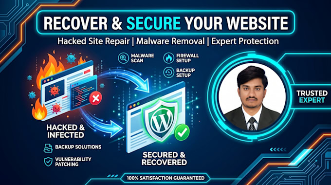 remove malware, secure and clean a hacked wordpress website