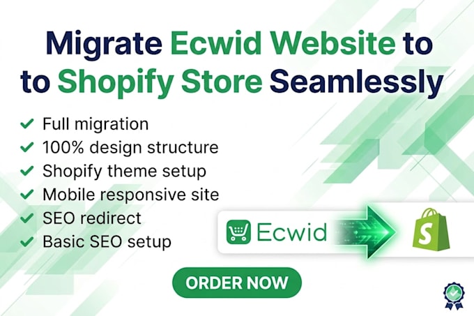 migrate ecwid data clone website to shopify website migration without data loss