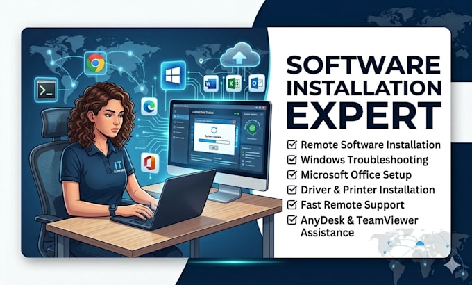 install and configure software remotely