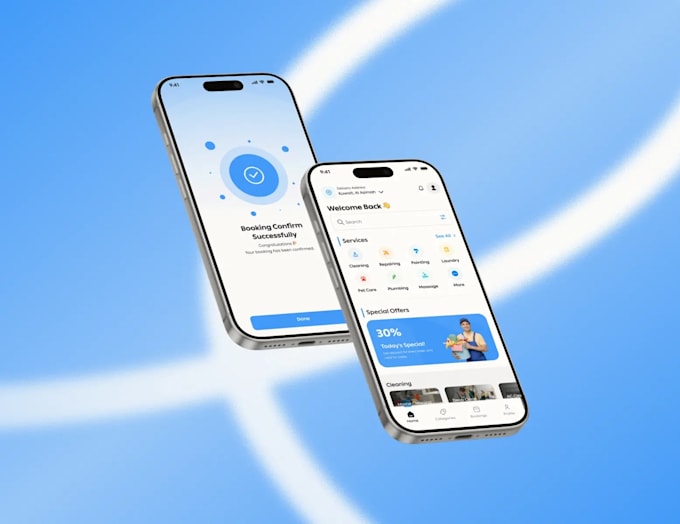 develop a flutter mobile app