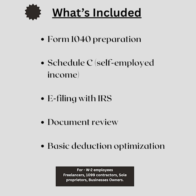 prepare and file your US individual tax return form 1040