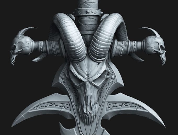 3d oni mask demon mask horror mask 3d model stl files wearable props models