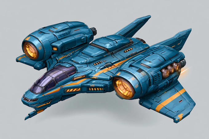 do sci fi spaceship design