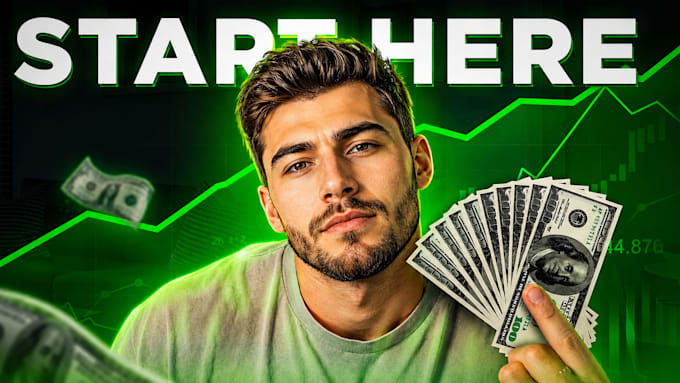 create heigh CTR youtube thumbnail design
