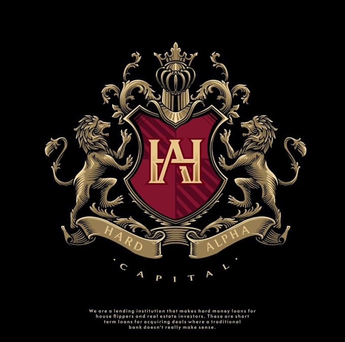 design a custom coat of arms, heraldic and family crest logo