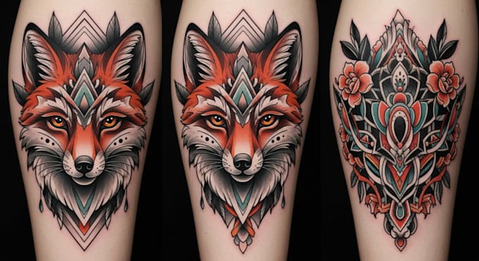 unique tattoo sketch for you