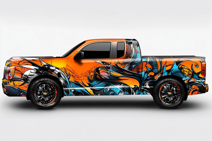 professional vehicle wrap design, car wrap