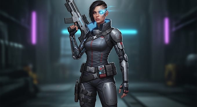 create concept or character art