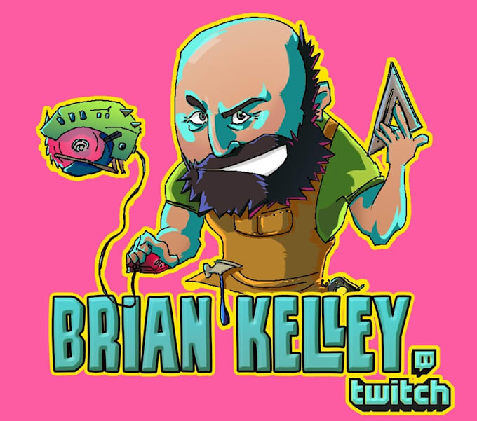 design custom twitch overlays, screens and logo branding