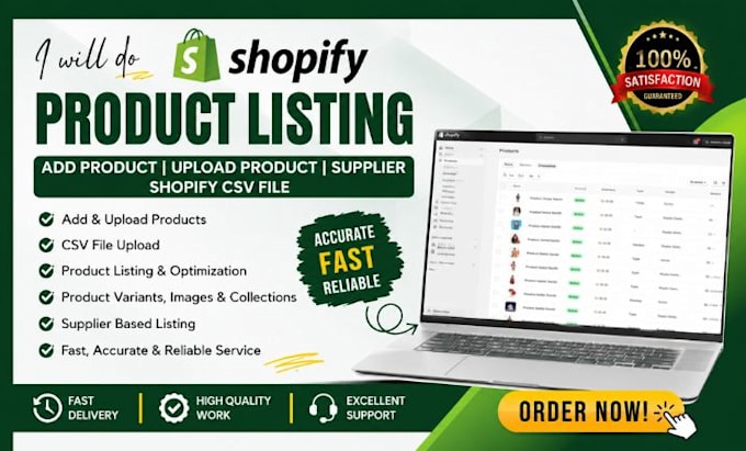 optimize, upload shopify product listing data entry csv import image editing sku