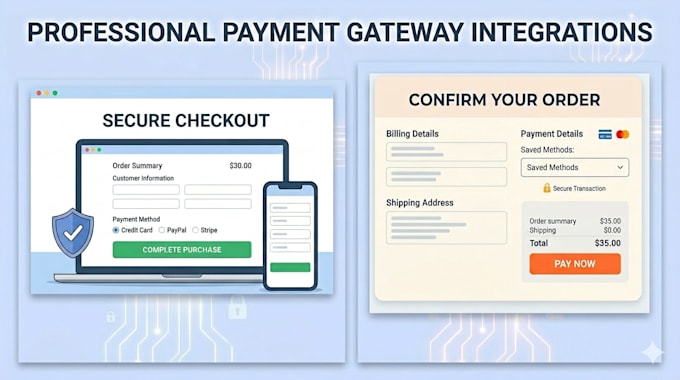 integrate payment gateways into your system
