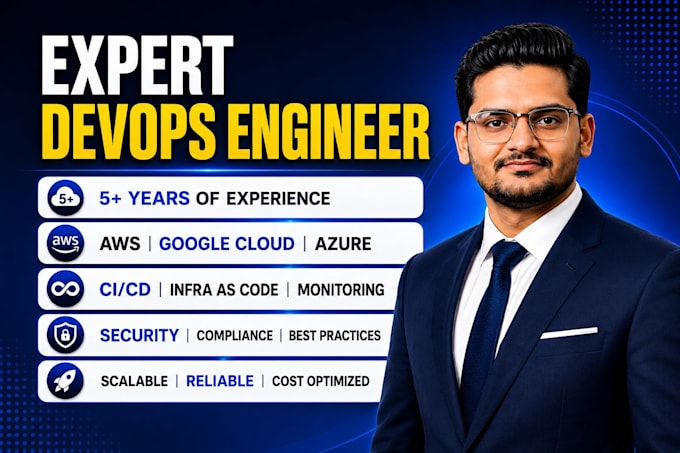 be expert devops engineer for AWS, google cloud, azure
