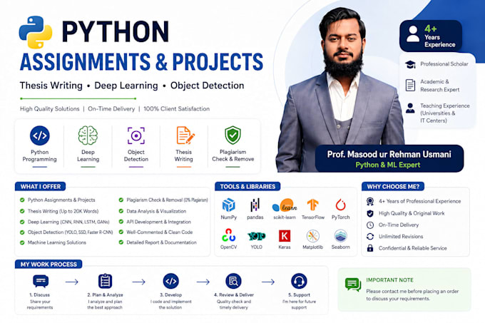 build ai, computer vision and object detection projects in python
