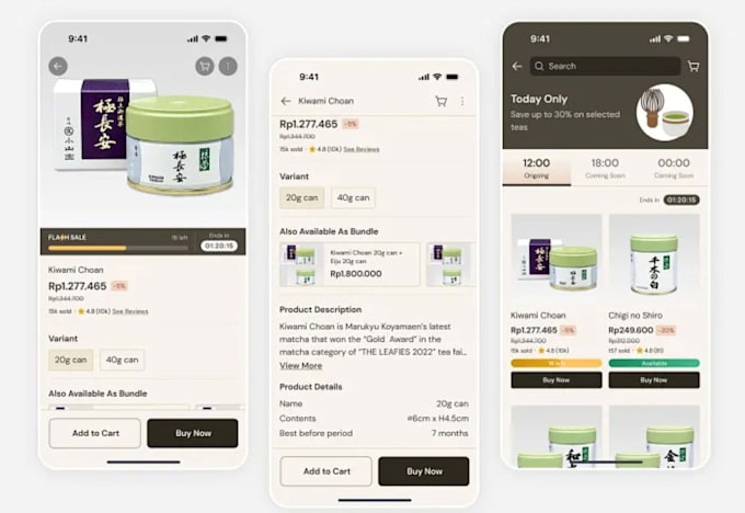 custom product catalog app, ecommerce product listing system and digital catalog