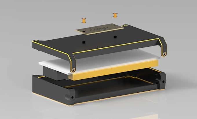 design custom pcb enclosure ready for 3d printing and manufacturing