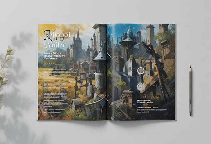 design your unique brochure and catalogue