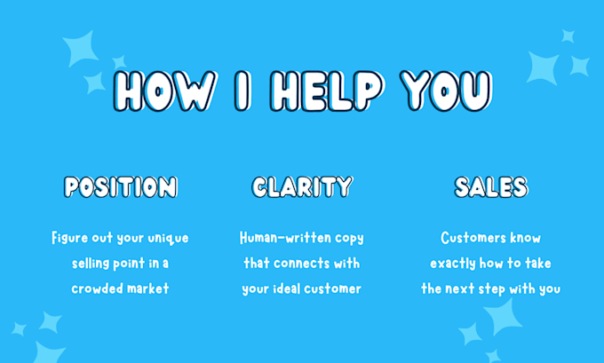 write your website homepage copy
