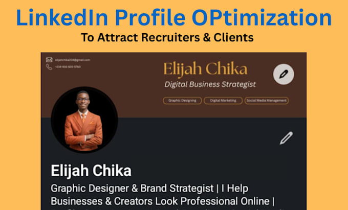 do linkedin profile optimization for personal branding