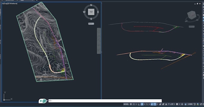 do autocad civil 3d road design, grading, and site layout