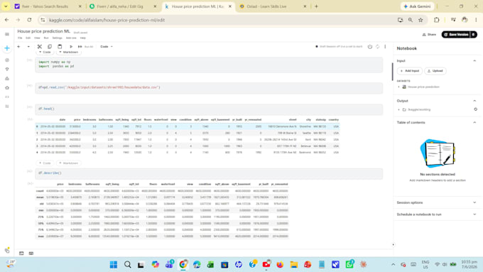 build a machine learning model using python