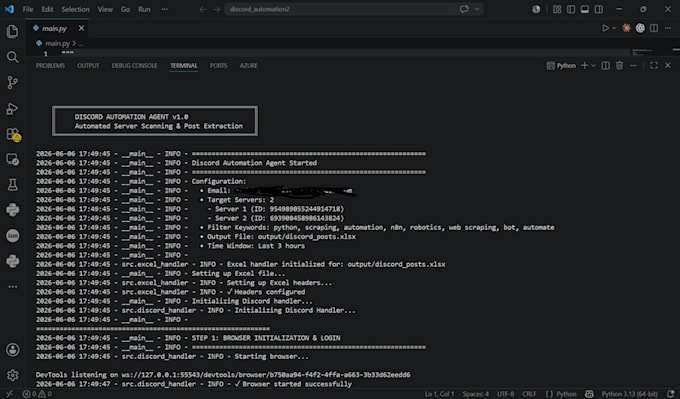 do web scraping, automation and data extraction using python