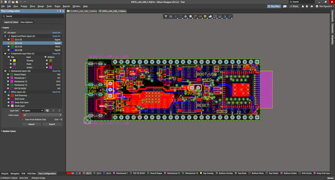 design pcb schematics layouts and manufacturing files