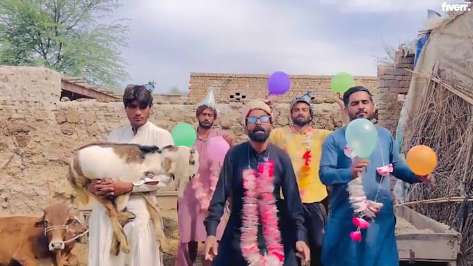 do happy birthday video